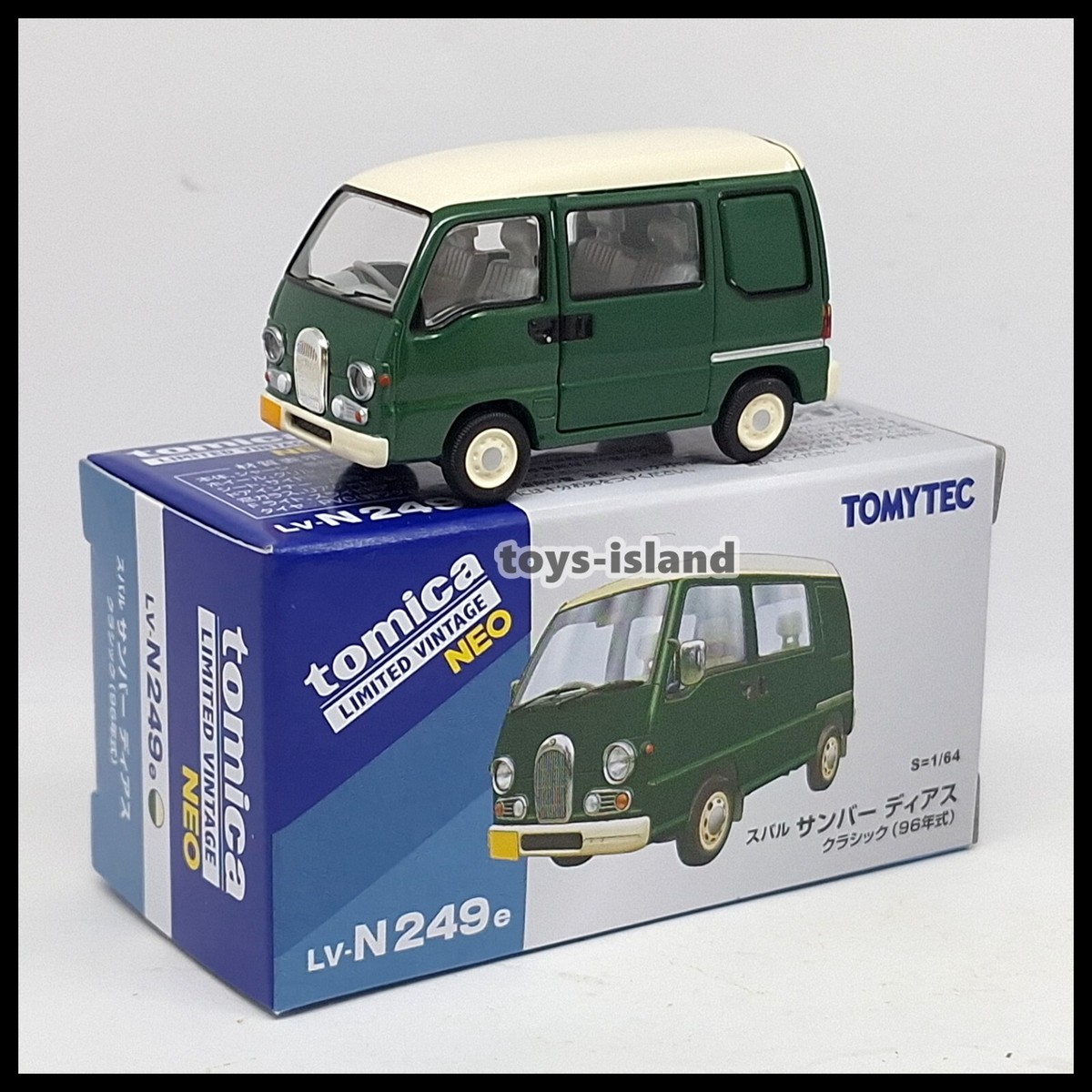 Tomica Limited Vintage NEO LV-N249e Subaru Sambar Dias Classic 96