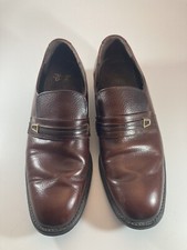 Mens Dress Shoes Leather USA 11D Style 33118 burgandy Brown Business