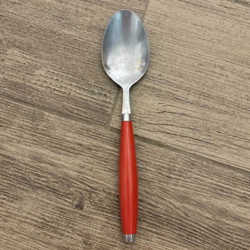 Fiestaware Fiesta Scarlet Paprika Red Serving Spoon, Butter Knife, Jelly Spoon - Picture 8 of 12