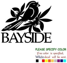 BAYSIDE Rock Music Graphic Die Cut decal sticker Car Truck Boat Window 10"