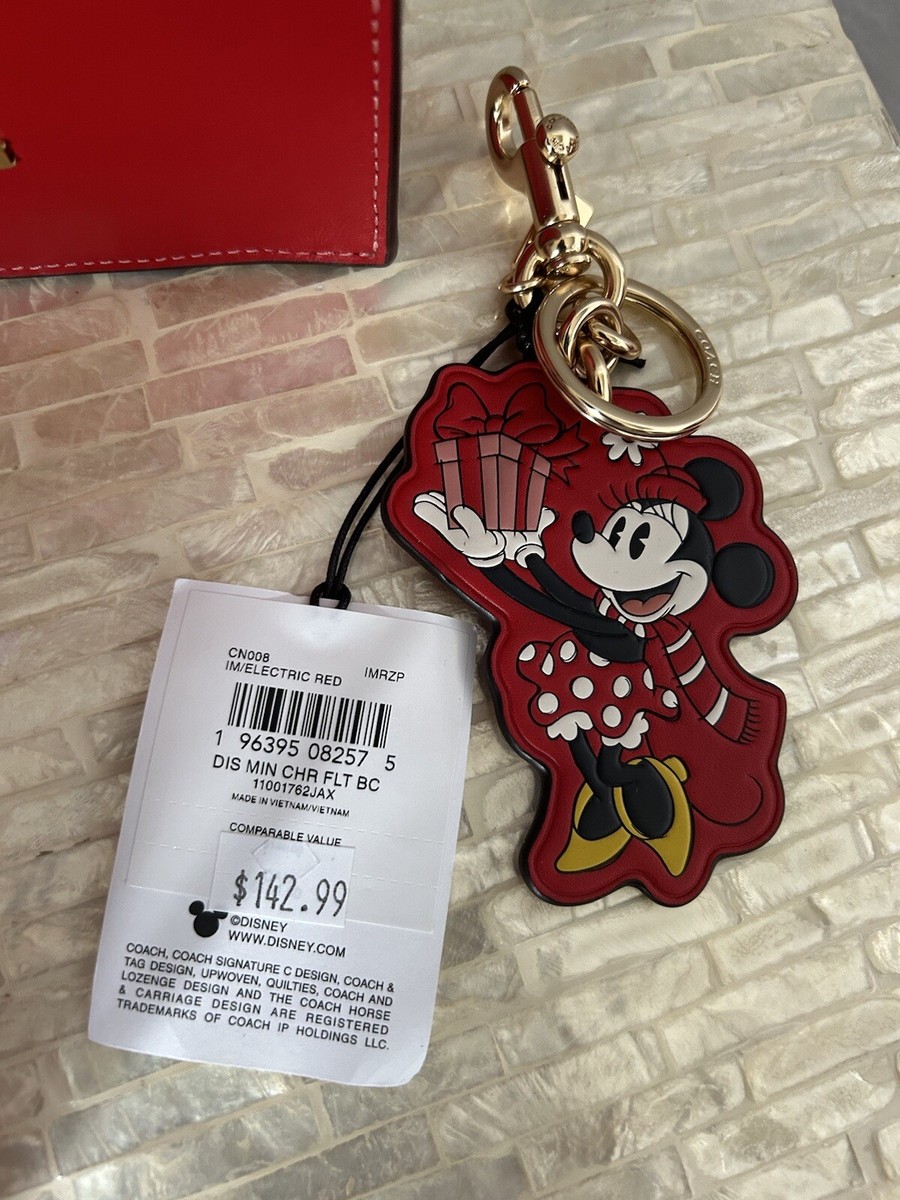 ☆DISNEY X COACH ☆NORTH SOUTH MINI TOTE WITH MINNIE MOUSE NWT COACH X Disney North South Mini Tote Bag Minnie Mouse