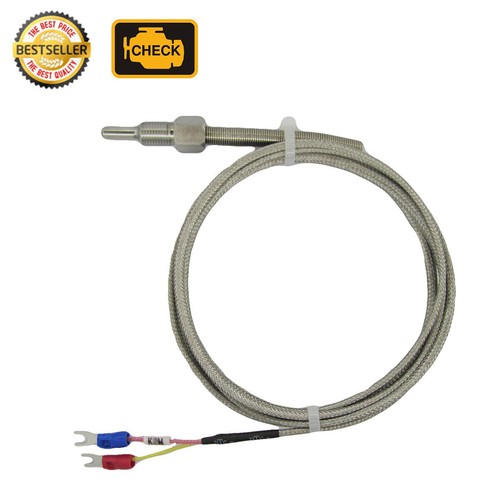 EGT High Temperature Sensors K Type Thermocouple Probe with 1/8" NPT Threads - Afbeelding 1 van 5