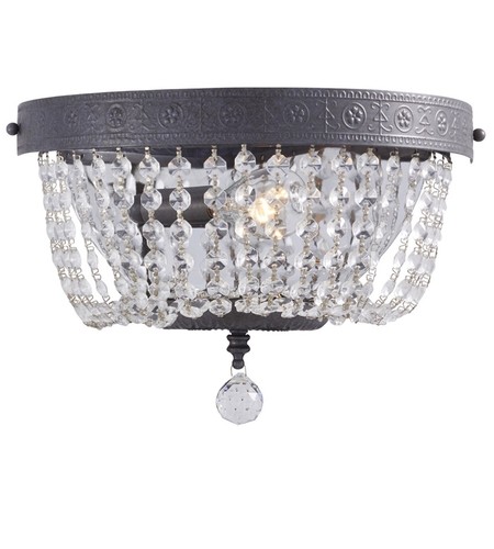 Portfolio, "Breely" Antique Pewter Pocket Wall Sconce | Glass Bead Strands - Picture 2 of 8