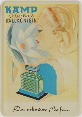 Tin Postcard 10cm x 14.5cm Battle The Finished Perfume Prom Queen +