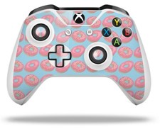 Skin for XBOX One S / X Controller Donuts Blue Vinyl Decal