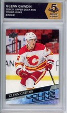 HCWPP - 2020-21 Upper Deck #726 Glenn Gawdin YG Graded Rookie RC - 294217