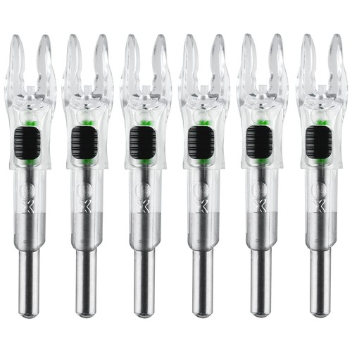 6PCS X Lighted Nocks for Arrows with .204 .233 .244 .246 Inside Diameter with... - Picture 2 of 7