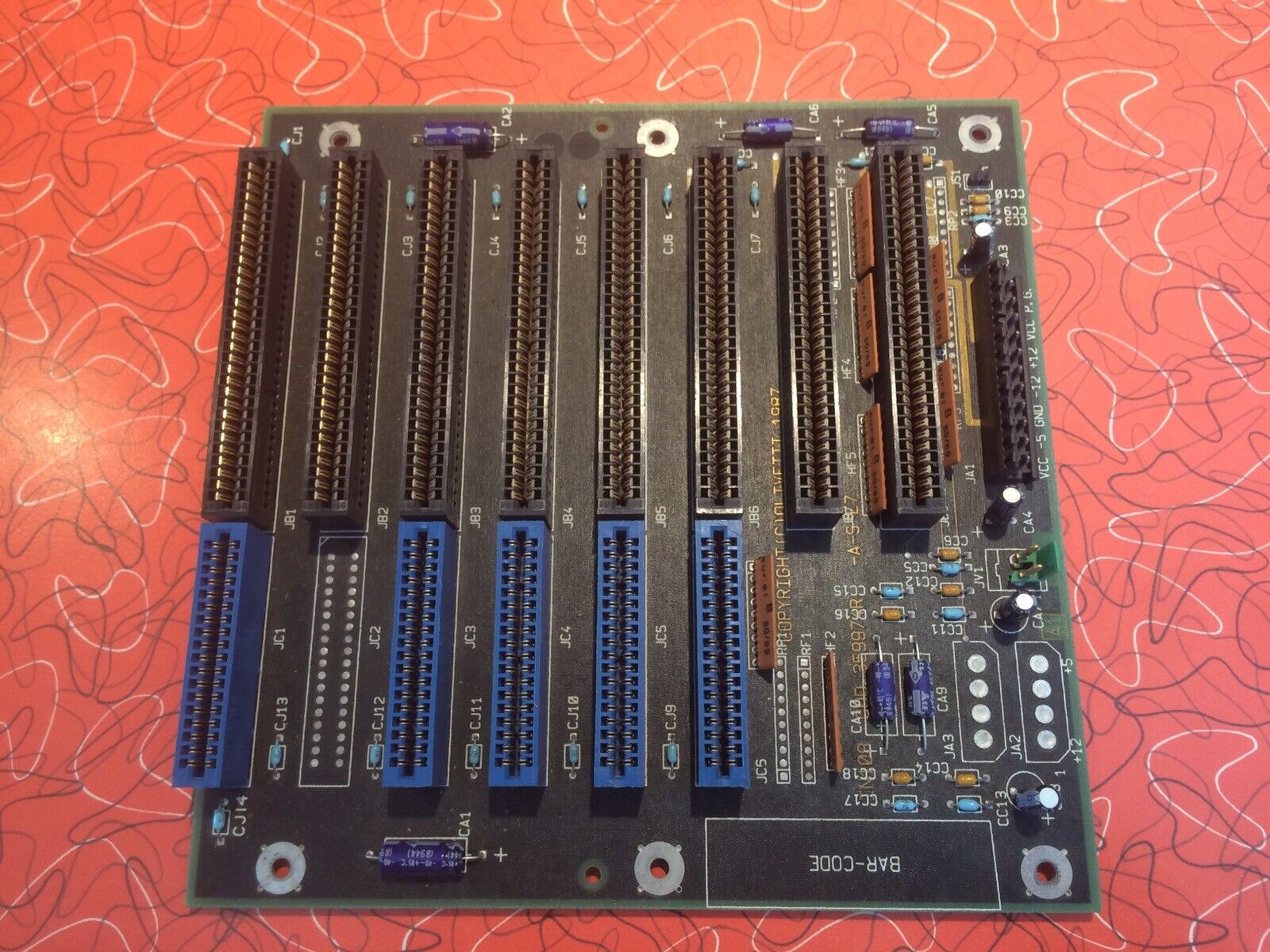 VINTAGE OLIVETTI / AT&T MOTHERBOARD IN108 1987 M290/M300 EXPANSION MAIN BASE