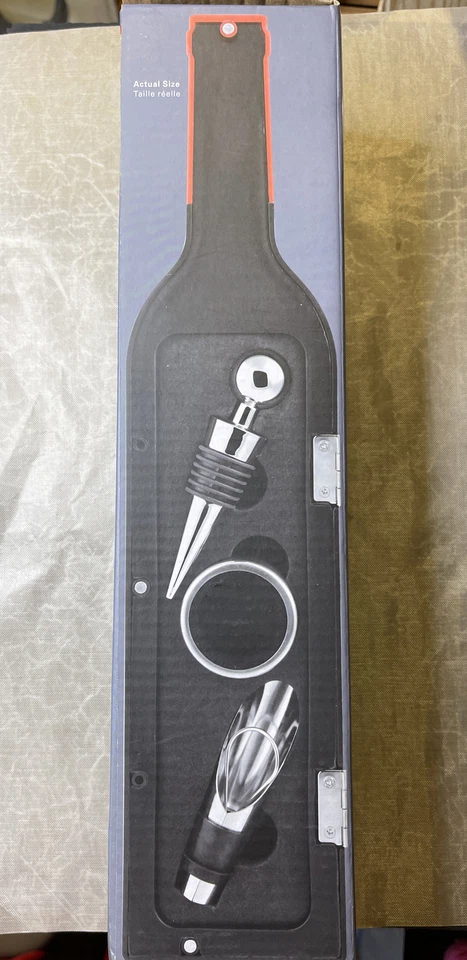 Kit de vino Kikkerland 5 piezas (nuevo) Foto 2 de 4