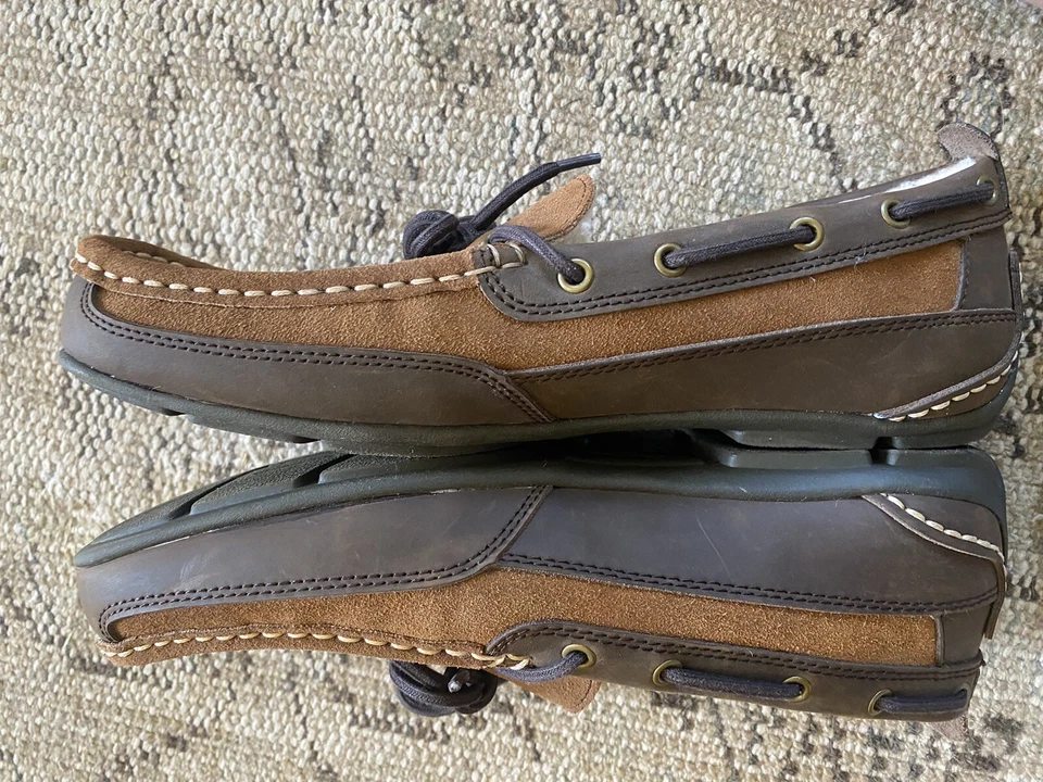 Zapatillas Zapatos Eddie Bauer Para Hombre 9 Cuero Gamuza Foto 3 de 4