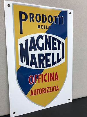 italian autoparts 18 inch metal sign Alfa Romeo lancia Lamborghini Ferrari