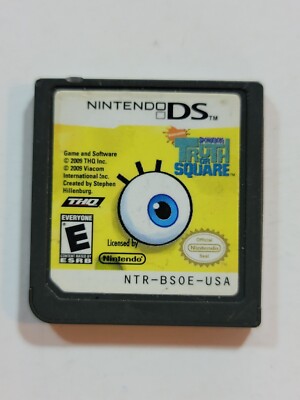 SpongeBob's Truth or Square (Nintendo DS) 3ds, XL, Dsi