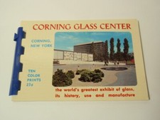 Vintage Corning Glass Center Mini Prints Booklet