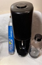 SodaStream Fizzi Sparkling Water, Black w/ a Bottle & Empty Canister