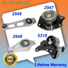 NEW Engine Transmission Motor Mount Kit For 03-05 Dodge 2.0 AutoTrans 4PCS M164