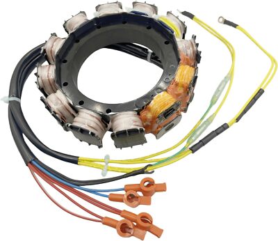 Stator for Mercury Mariner 40 Amp 105-275 V6 HP 1989-00 replaces 174-9610K2