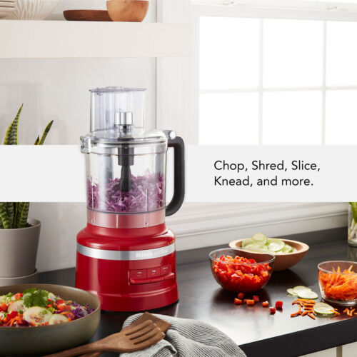 Kitchenaid 13 Cup Food Processor Empire Red. 5KFP1319AER - Picture 4 of 10