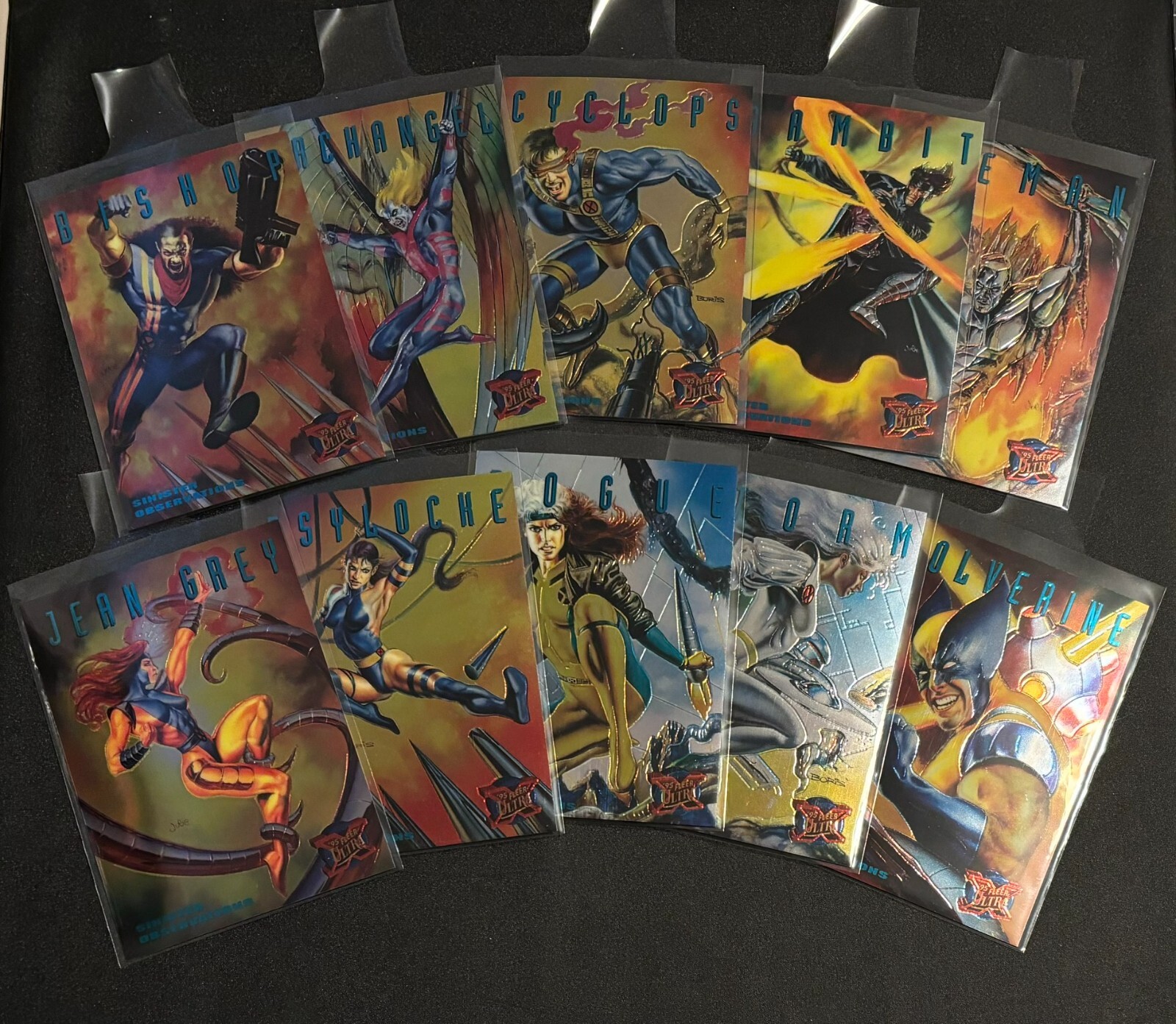 1995 Fleer Ultra X-Men '95 Sinister Observations Inserts - Singles- You Choose