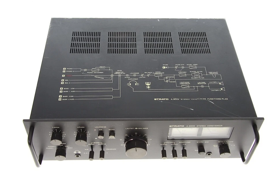 Strato A-9009 Stereo Verstärker - Bild 3 von 3