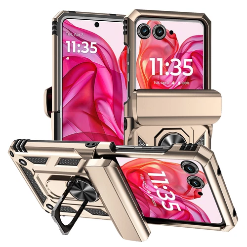 Funda protectora de pantalla brillante a prueba de polvo para Motorola Razr (2024) - Imagen 19 de 23