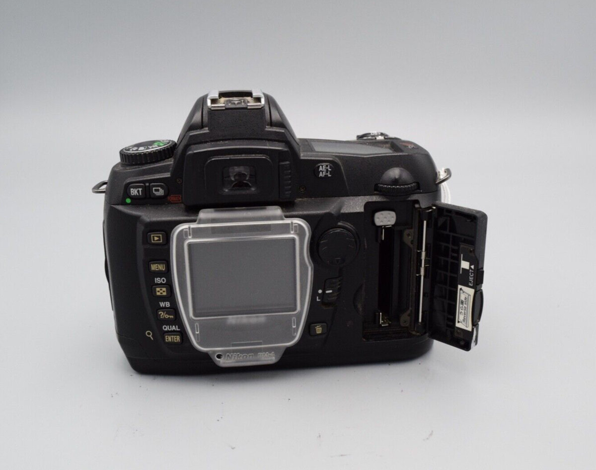ニコン D70 Nikon D70 Digital Camera (Body Only), Shutter Count 6829 | eBay