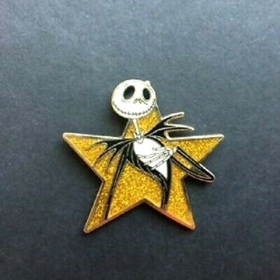 じゃっくまん NIGHTMARE Before XMAS JACK Skellington GOLD STAR Series LE PIN