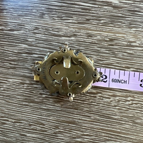 Michal Negrin ring rose floral crystal cocktail adjustable size Israel - Picture 10 of 10