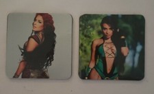 MAGNET WWE ZELINA VEGA QUEEN ZELINA WOMAN SUPERSTAR DIVA LOT OF 2 MAGNET