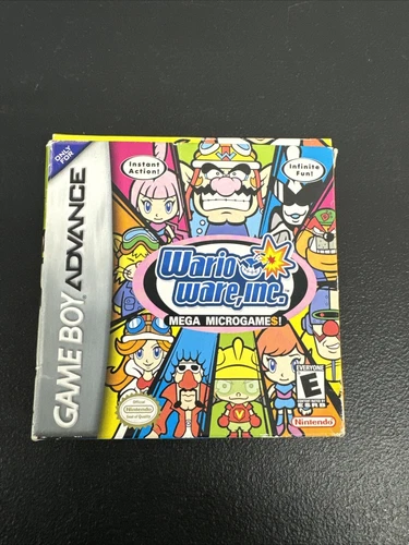 WarioWare, Inc.: Mega Microgame$ (Nintendo Game Boy Advance, 2003) CIB BN 27