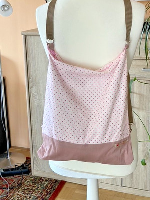 Rucksacktasche, Rucksack, Handtasche, Totebag, Shoppingbag, Handarbeit