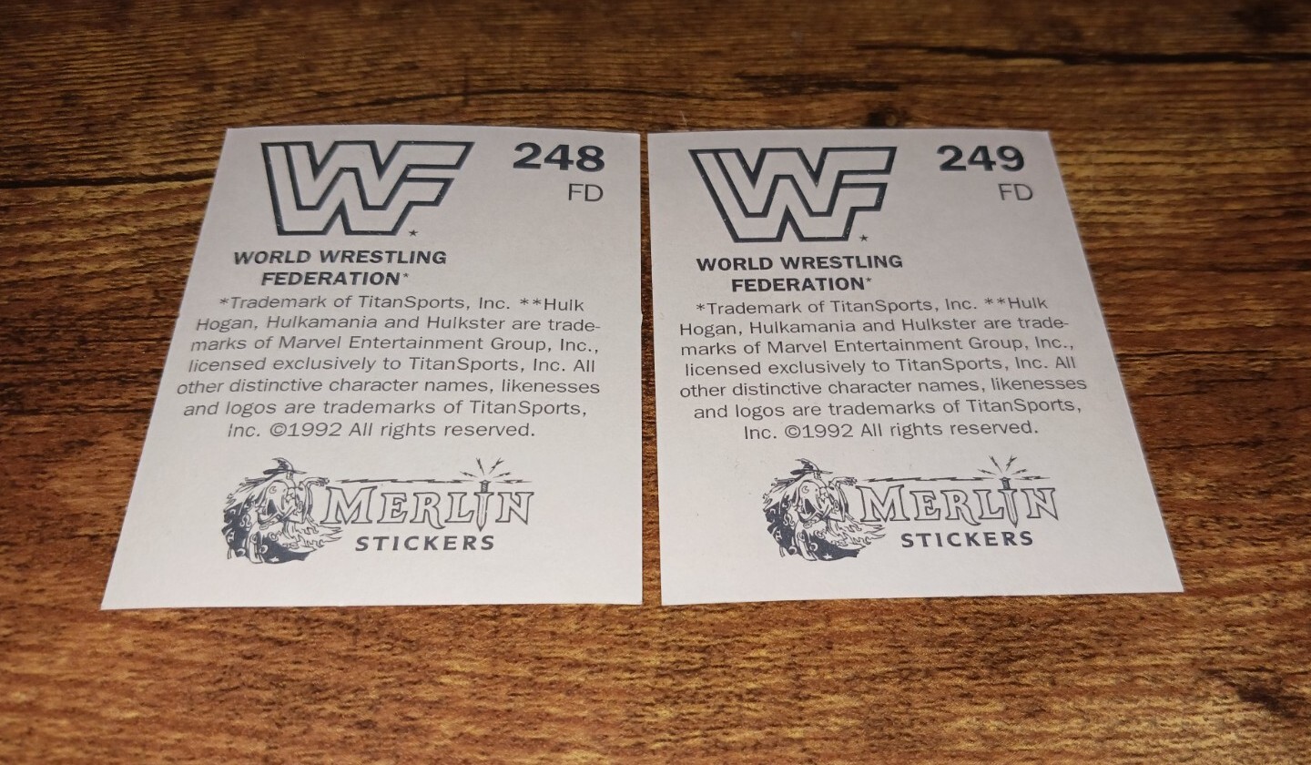 Carte à Collectionner Shawn Michaels - WWF Merlin 1993 - #19 - Édition Allemande