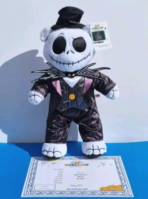 Build A Bear Disney Jack mit Sound & Outfits Kostüm komplettes Paket neu mit Etikett 