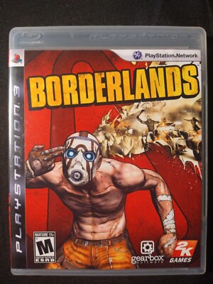 Borderlands (Sony PlayStation 3, 2009) TESTED and WORKING 