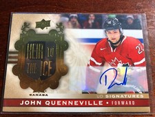  JOHN QUENNEVILLE  #158..2017/18 TEAM CANADA 