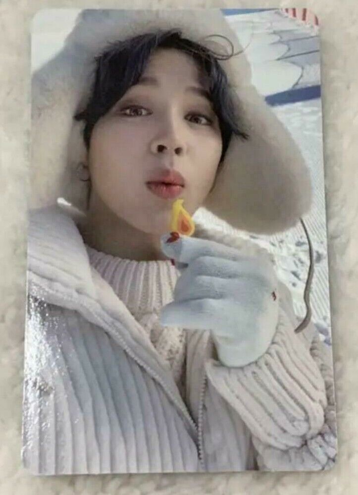 売れ筋がひ! Official 2021 PACKAGE WINTER JIMIN BTS Photocard eBay | タレントカード