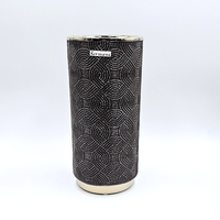 Formano Vase Braun-Gold Keramik 25 Cm Ornamente Geschenk Dekorativ