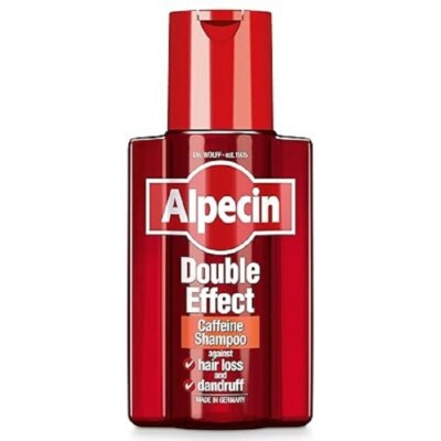 Alpecin Double Effect Anti Dandruff and Natural Hair Growth Shampoo, Energizer