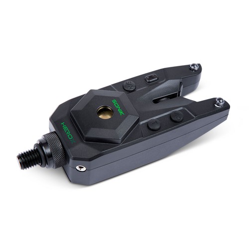 Juego de alarma de mordida Sonik Hero X 2+1 o 3+1 con receptor + luz carpa pesca gruesa - Imagen 7 de 26