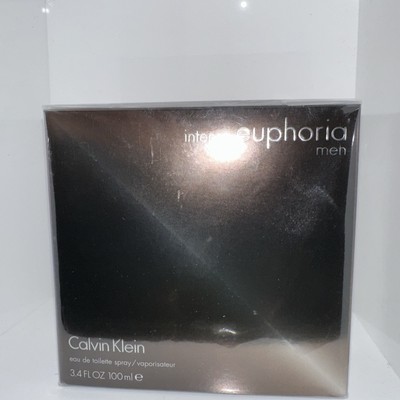 Euphoria Intense Clavin Klein 3.4oz Men's Eau de Toilette Spray. Sealed Box