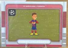 Topps Robert Lewandowski FC Barcelona 8-Bit Shots 2025-26 UEFA Club Card #8B-13
