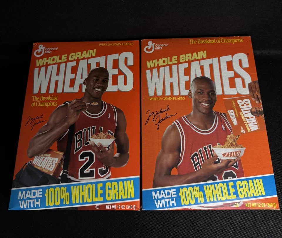 🏀 Michael Jordan Wheaties Boxes Lot (2) – Brand New Sealed – Cereal included 🔥 - Image 4 of 4
