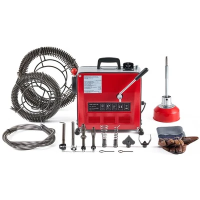 CO-Z 850W Rohrreinigungsmaschine Abflussreiniger Rohrreiniger Rohrreinigungsgerät