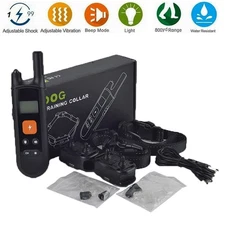 Remote Control Dog Training Collar Adjustable Levels Long Standby Time Medium