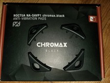 Noctua NA-SAVP1 Chromax BLACK Fan Anti Vibration Pads for 120/140mm 4 