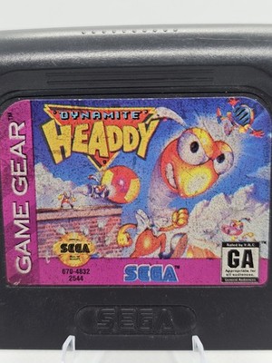Dynamite Headdy - SEGA Game Gear Cartridge TESTED AND WORKING
