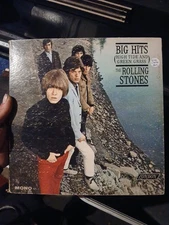The Rolling Stones – Big Hits High Tide And Green Grass LP Vinyl Record 1966 VG