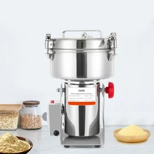 High-Efficiency Electric Grain Mill - 4500W Power, 5.51 lbs Capacity