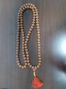 5 Mukhi Rudraksha Mala / Five Face Rudraksh 12 MM - 109 beads (USED)