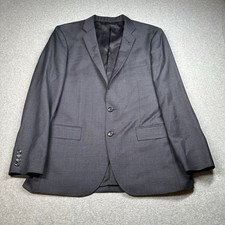J.Crew Ludlow 42R Blue Gray Italian Wool Blazer Tollegno 1900 Suit Jacket NOTE