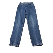 Vintage Y2k Levis 550 Relaxed Fit Tapered Leg Jeans Blue Made USA 10 MIS L 28x31